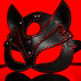 CUSTOM Midnight Disco Cat Mask (OUTLINE)