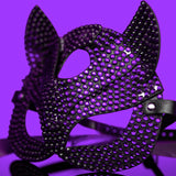 CUSTOM Midnight Disco Cat Mask (FULL)