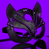 CUSTOM Midnight Disco Cat Mask (OUTLINE)