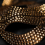 GOLD Midnight Disco Cat Mask (FULL)