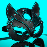 CUSTOM Midnight Disco Cat Mask (OUTLINE)