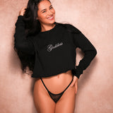 Goddess Crop Sweatshirt