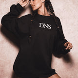 DNS Pullover Sweater - Black