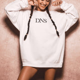 DNS Pullover Sweater - White
